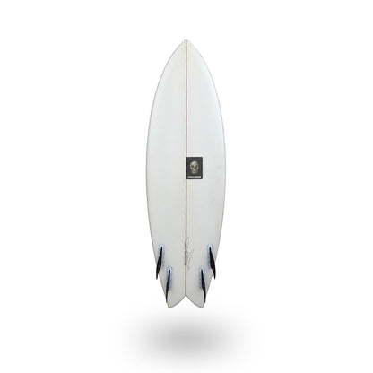 Christenson Nautilus 6'8 vue de dessous – Location surf Biarritz