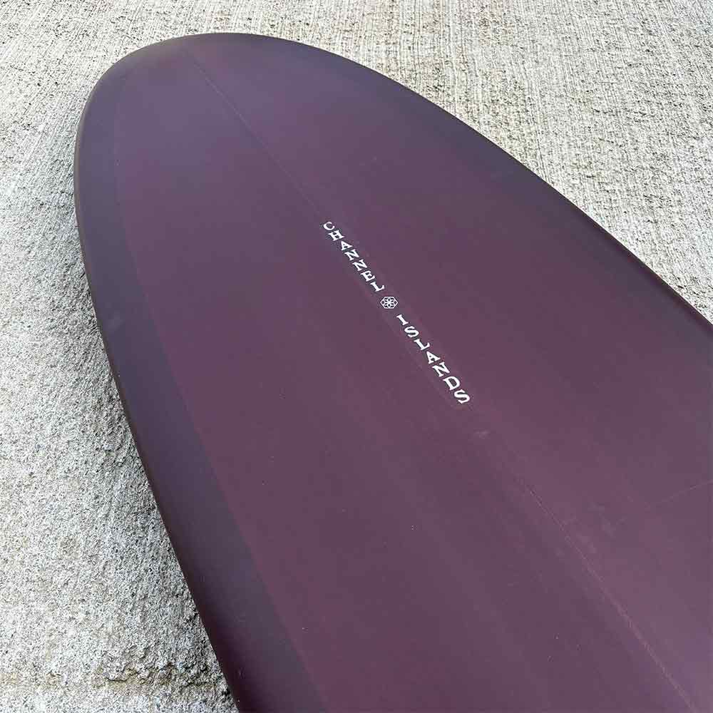 surfboard rental channel islands mid twin 6'8 with free delivery to guethary